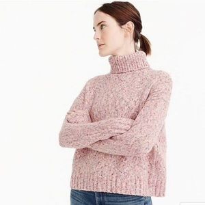 Jcrew wool blend turtleneck sweater